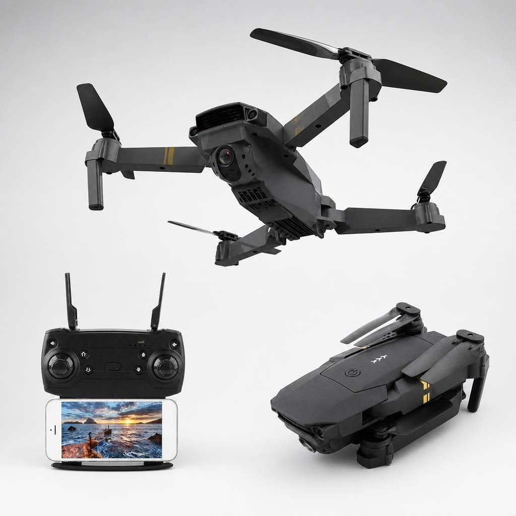 Mi Primer Dron Zettro: dron plegable, control remoto con teléfono y dron plegado